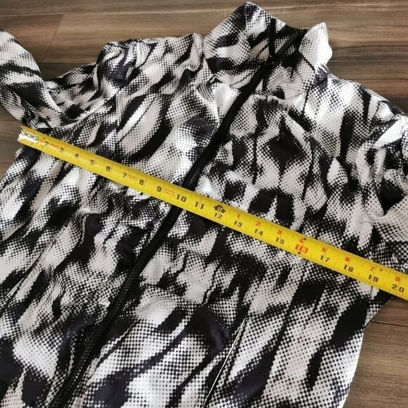 Calvin Klein Performance Abstract Print Windbreaker Jacket M - Picture 5 of 12